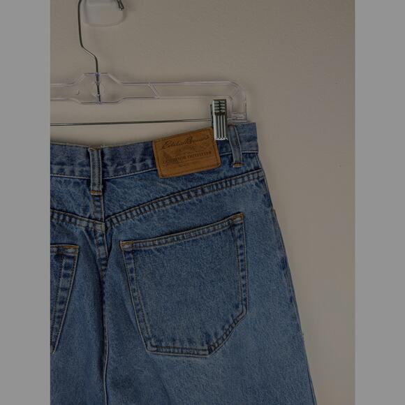 Eddie bauer Vtge 90's Womens  Mom Jeans Sz 12P W30"Rise12"Hip44 Ins27.5 Bottom - Picture 3 of 7